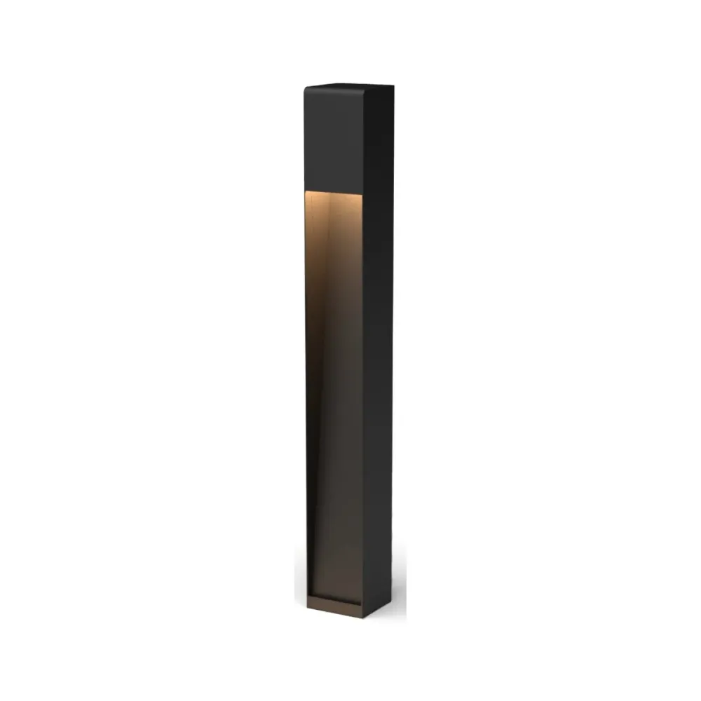Geroba Argius buitenlamp staal met zink coating 10x10x45cm