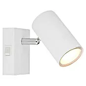 Globo Robby Wandspot - b x h: 7 x 10 cm, Wit, GU10
