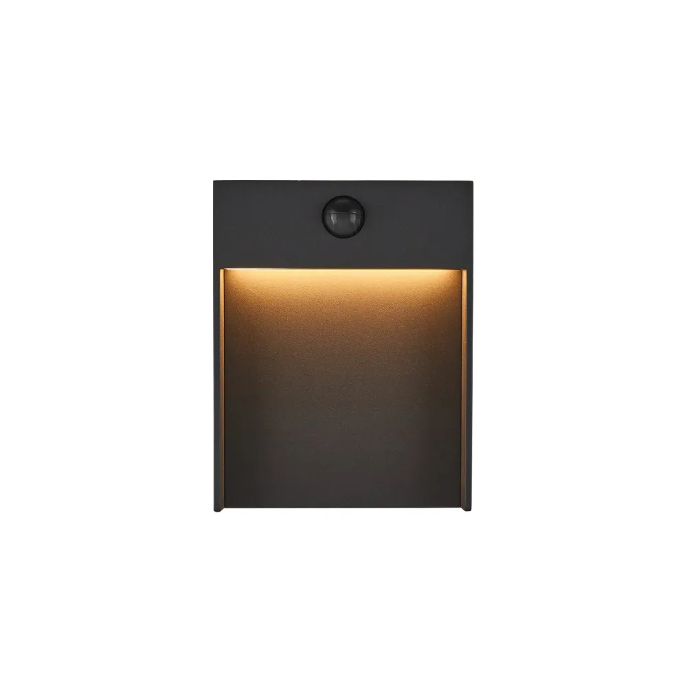SLV Buitenlamp FLATT SENSOR IP54 Antraciet