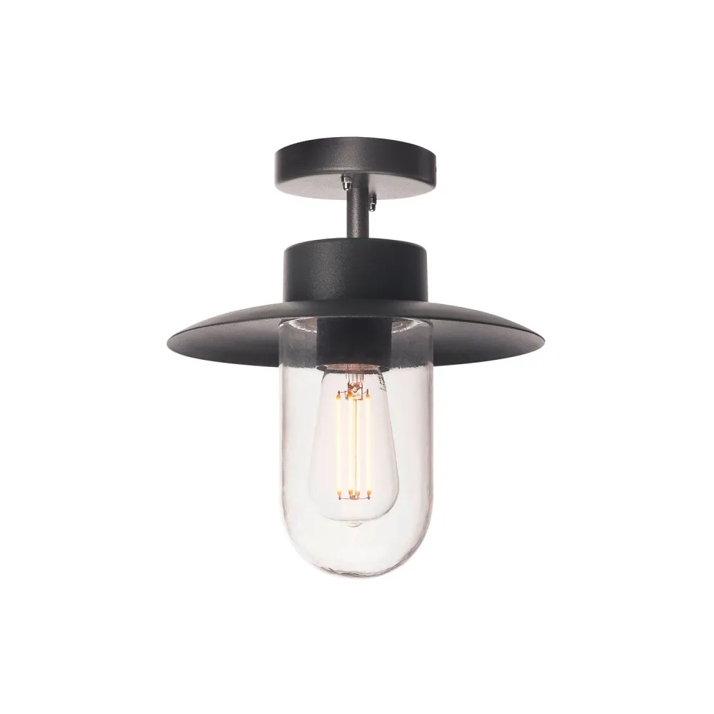 SLV Buitenlamp MOLAT IP44 Antraciet - Plafondlamp