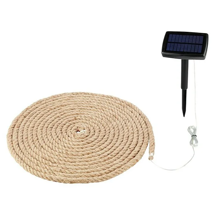 BAUHAUS Solar-feestverlichting - Lengte: 13 m voor tuin en terras