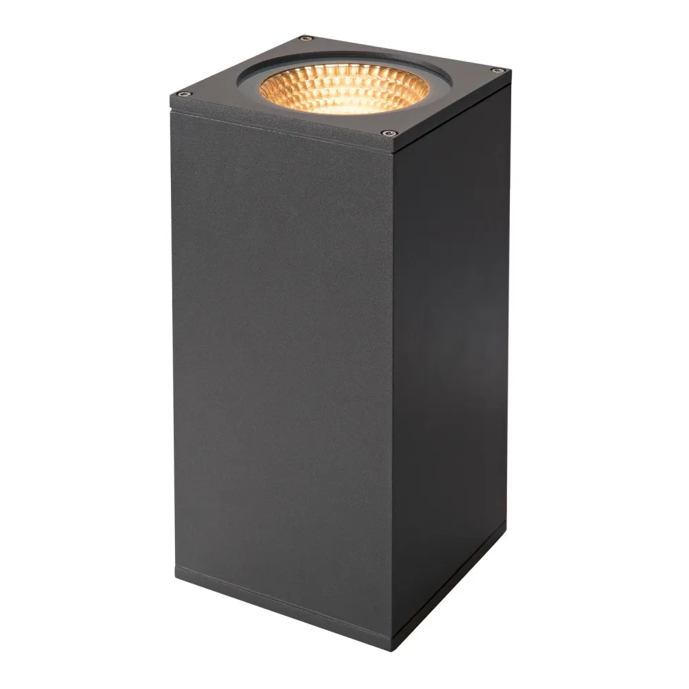 SLV Buitenlamp BIG THEO FLOOD UP/DOWN IP44 Antraciet met bewegingssensor