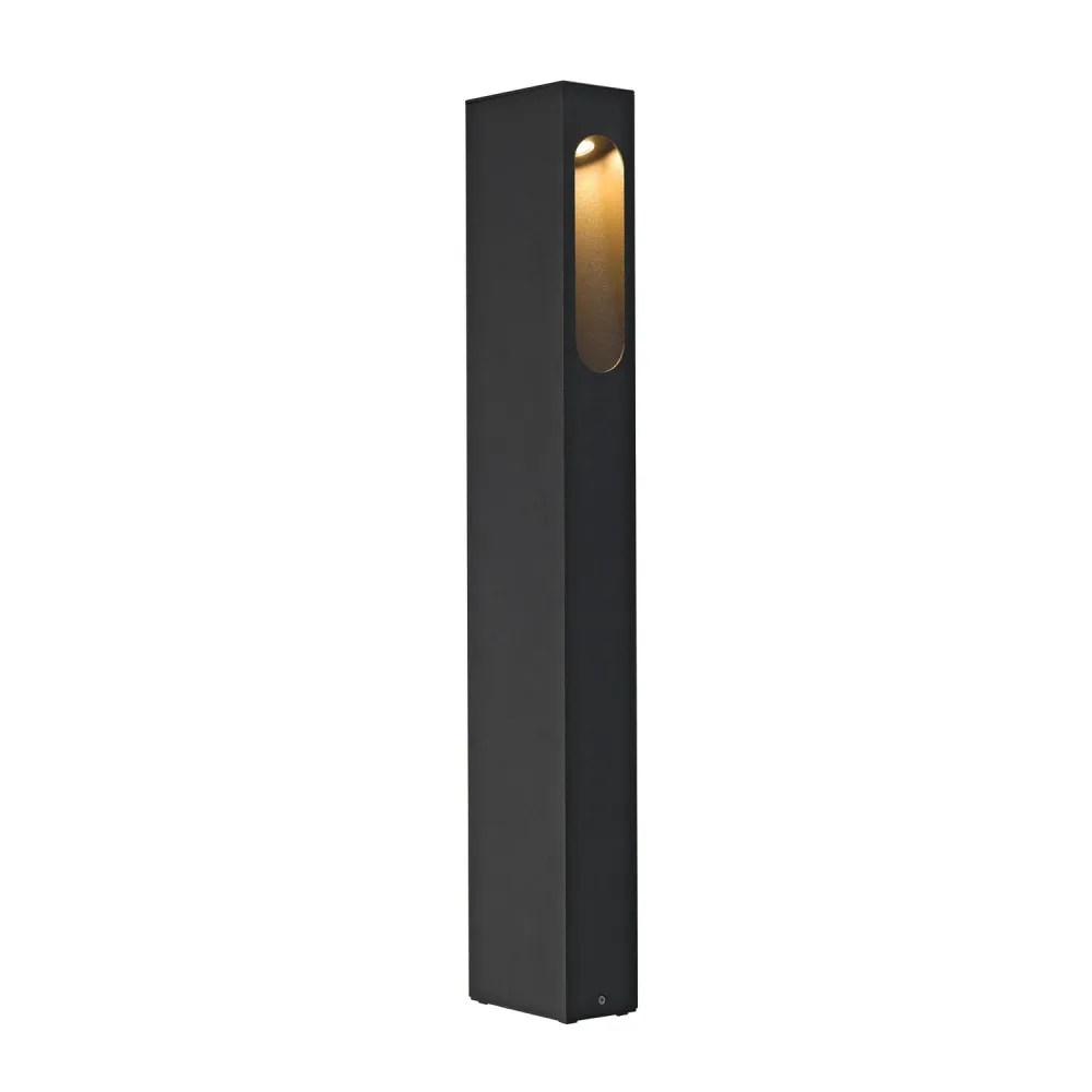 SLV Buitenlamp SLOTBOX 70 IP44 Antraciet met bewegingssensor