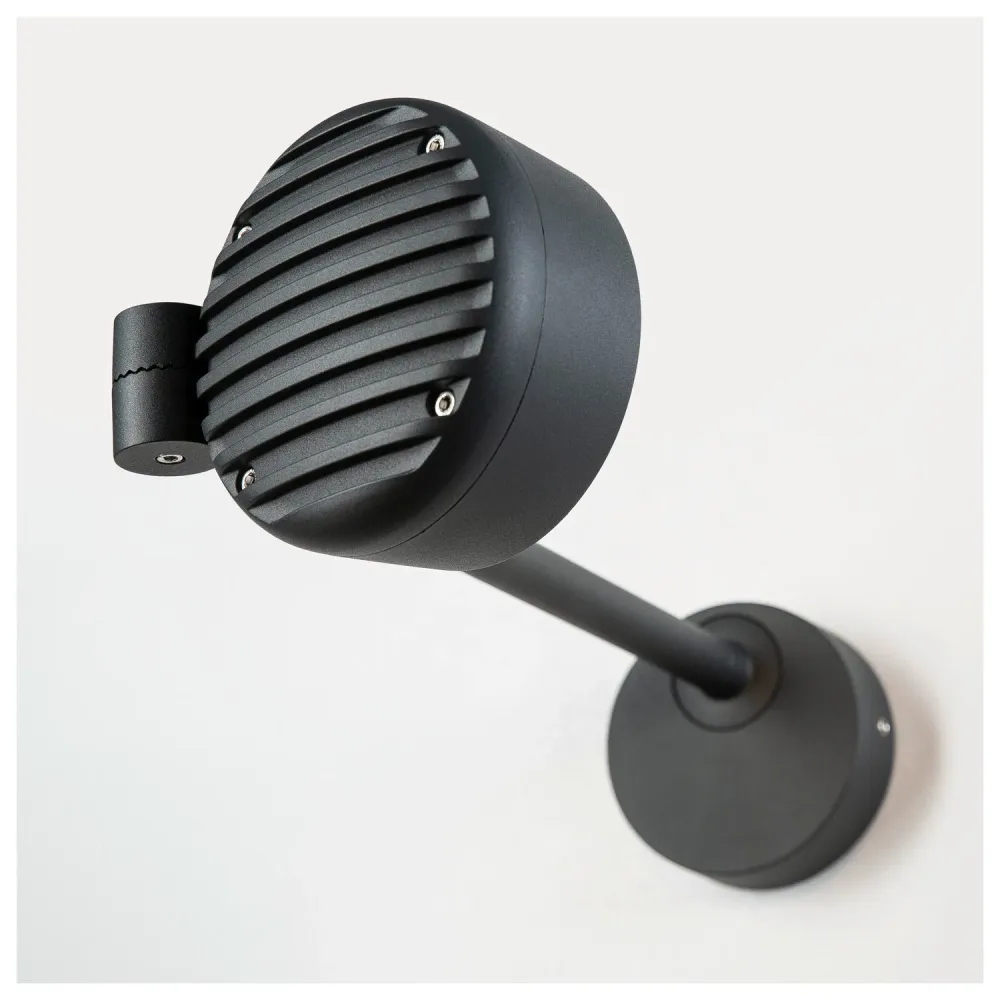 Weerbestendig SLV Buitenlamp ESKINA D IP65 Antraciet