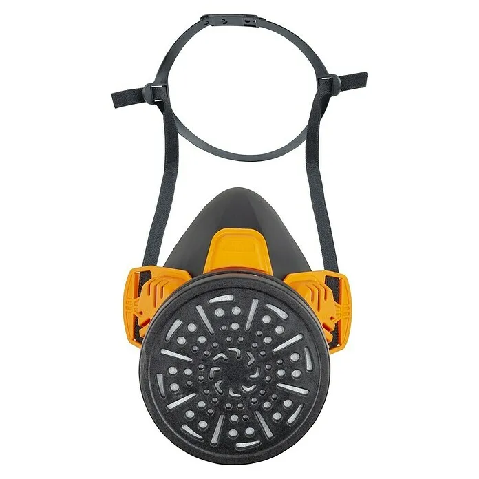 Wolfcraft Halfmasker - Zwart, Passend bij: halfgelaatsmasker van Wolfcraft