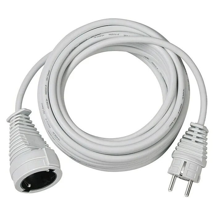 Verlengkabel Brennenstuhl Verlengkabel - Wit, IP20, H05VV-F