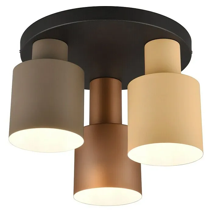 Trio Lighting Agudo Plafondlamp Agudo - 120 W, Ø x h: 30 x 24,5 cm, Meerklerig, E27