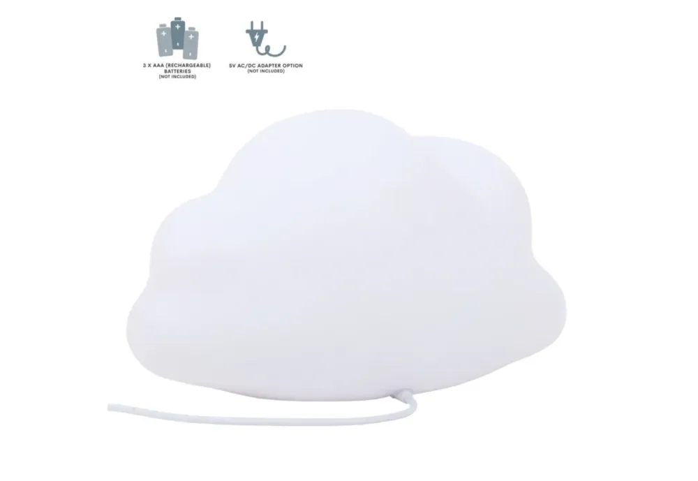 Little Lovely Company - Nachtlamp Cloud - white
