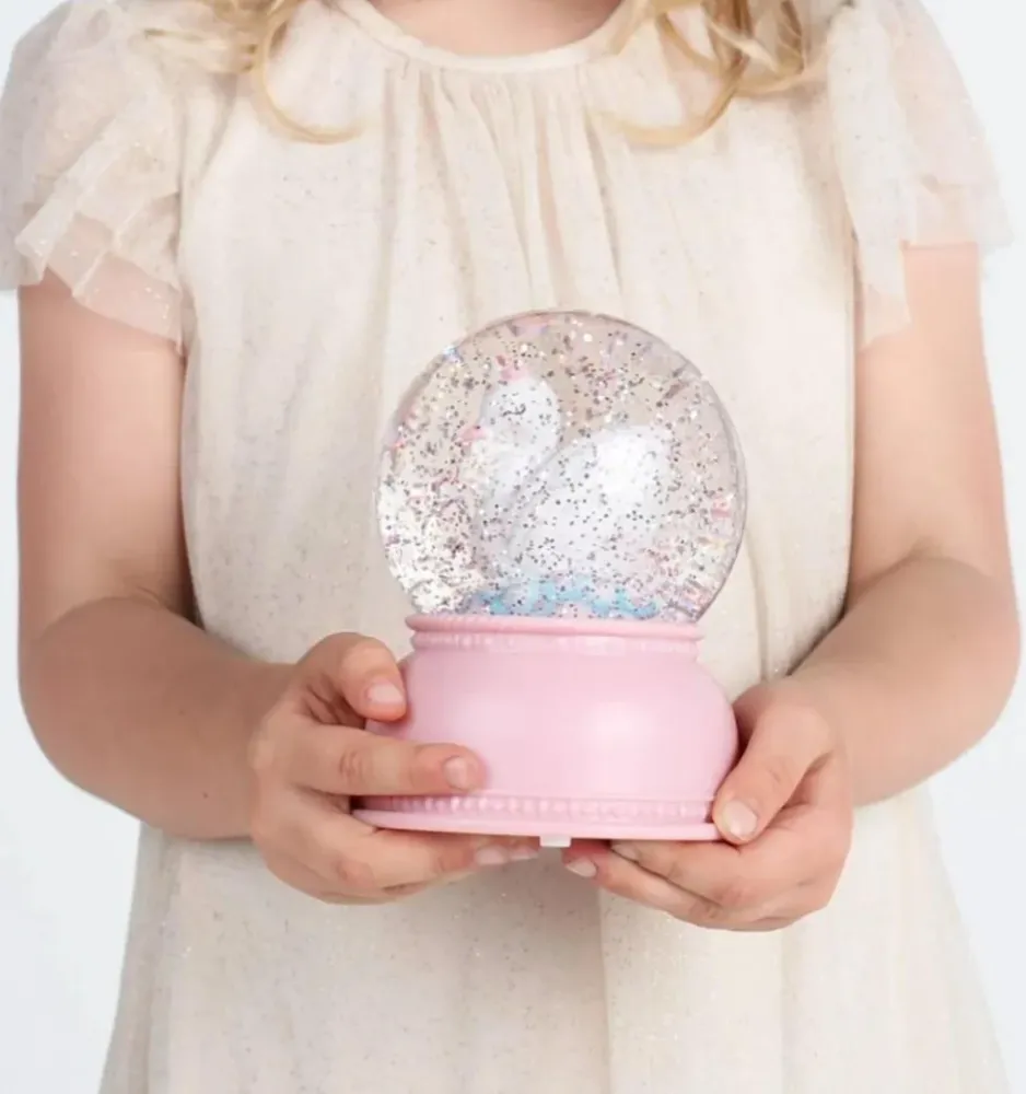 Little Lovely Company - Snowglobe light: Swan