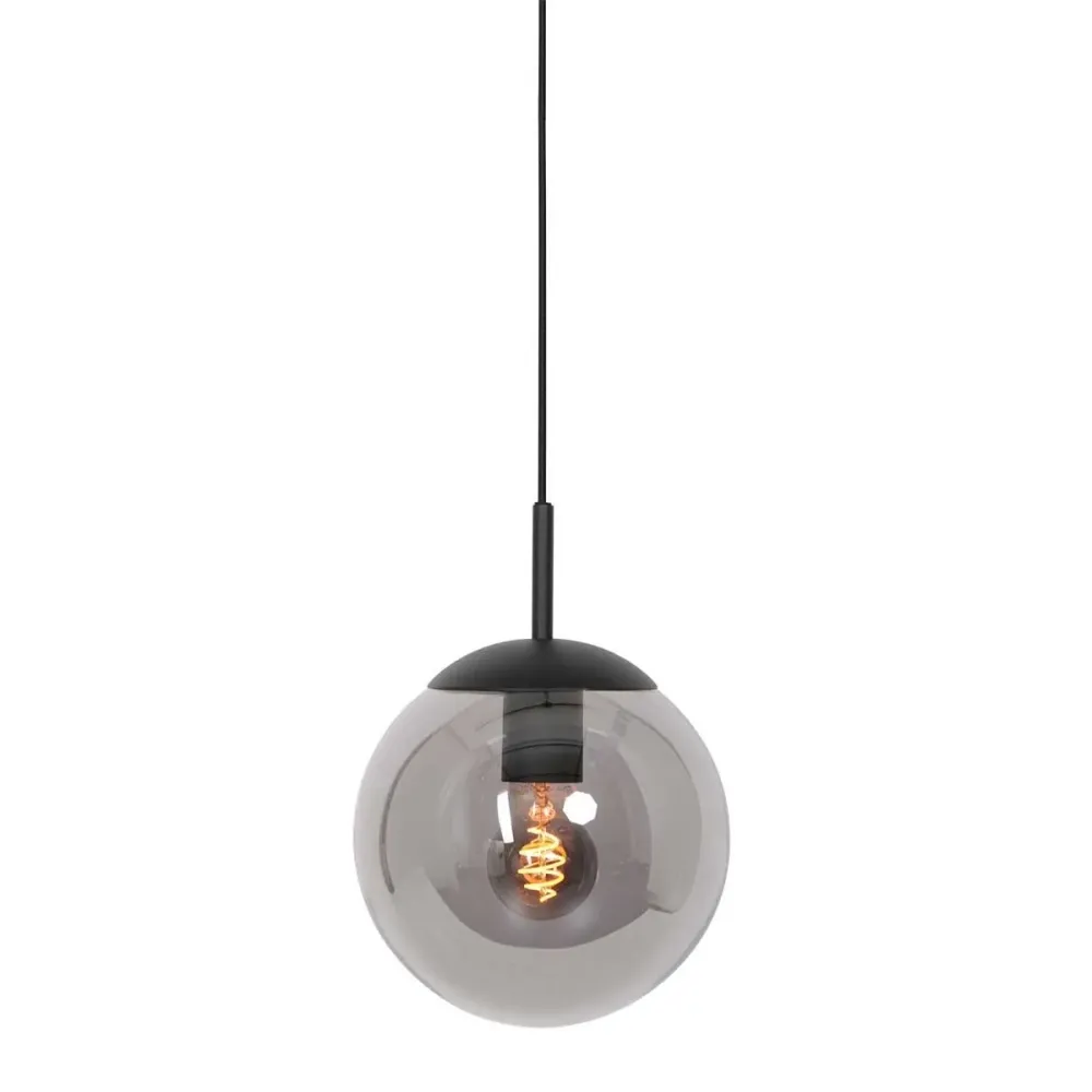 Anne Light & home hanglamp bollique - 1 lichts - 30 x 175 cm - zwart
