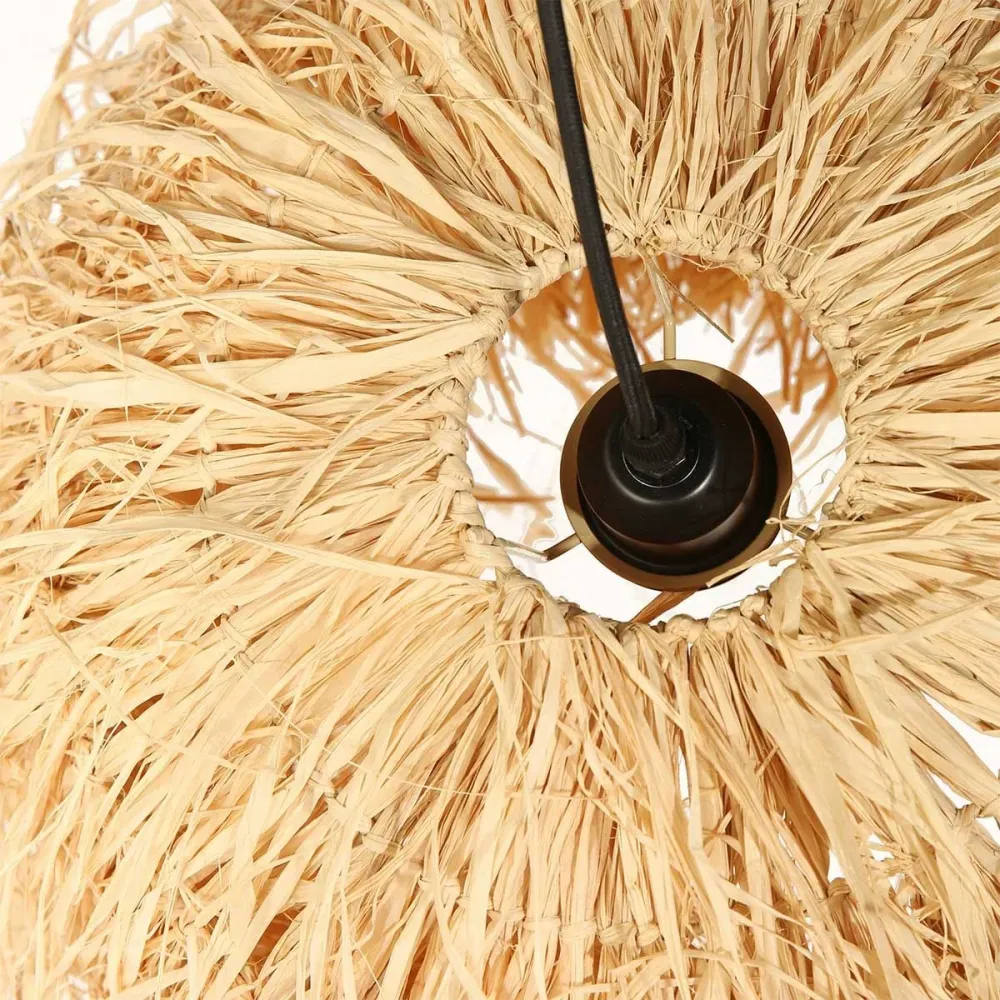 Anne Light & home hanglamp Grass - 1 lichts - 53x 150 cm - beige
