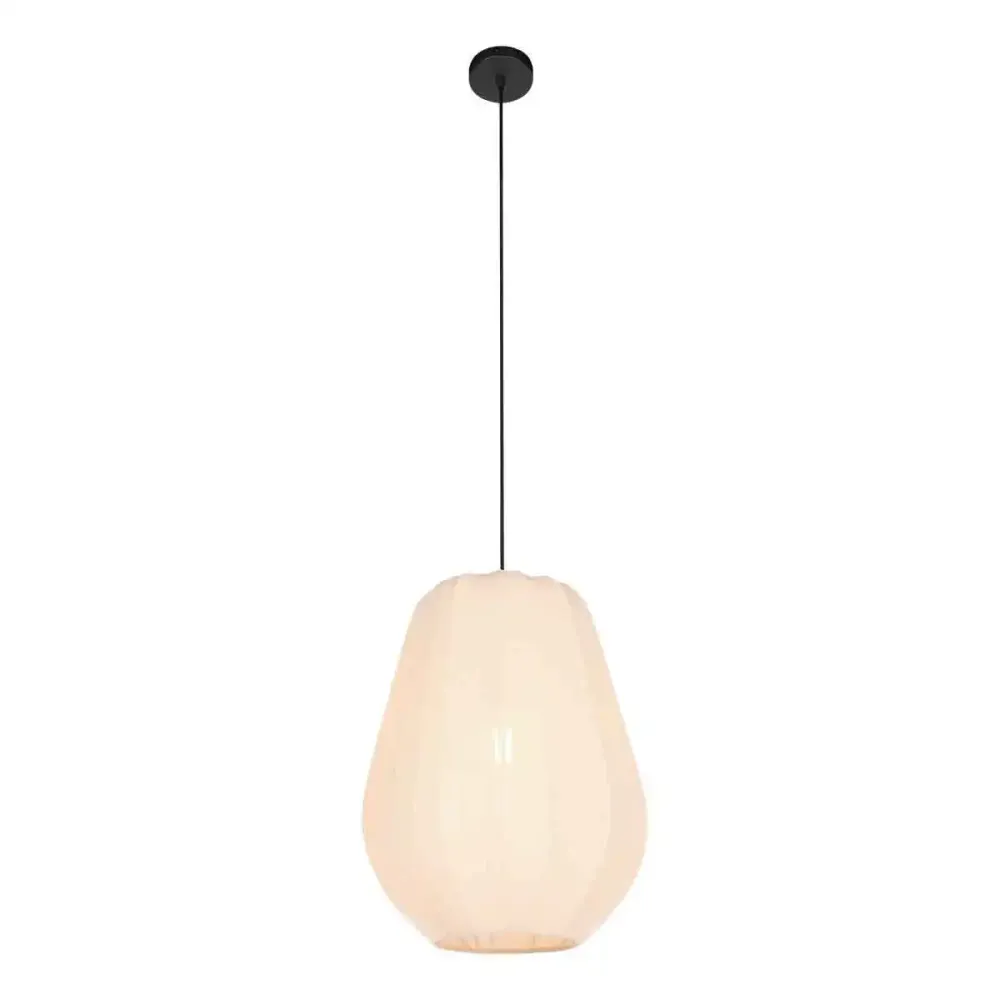 Anne Light & home hanglamp Sable - 1 lichts - 27 x 150 cm - creme