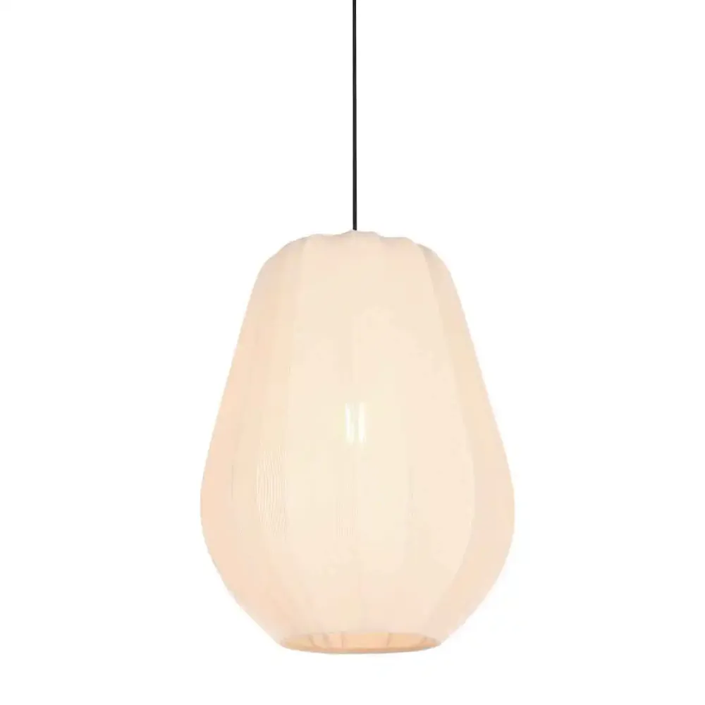 Anne Light & home hanglamp Sable - 1 lichts - 27 x 150 cm - creme