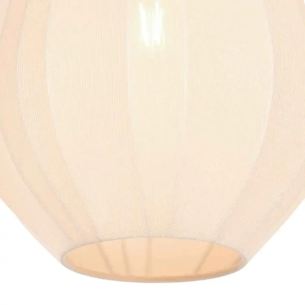 Anne Light & home hanglamp Sable - 1 lichts - 27 x 150 cm - creme