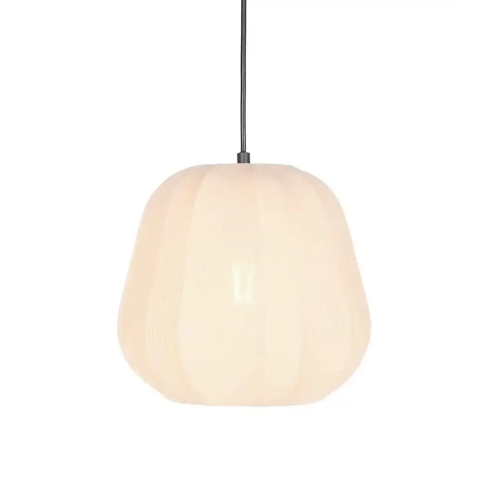 Anne Light & home hanglamp Sable - 1 lichts - 25 x 150 cm - creme