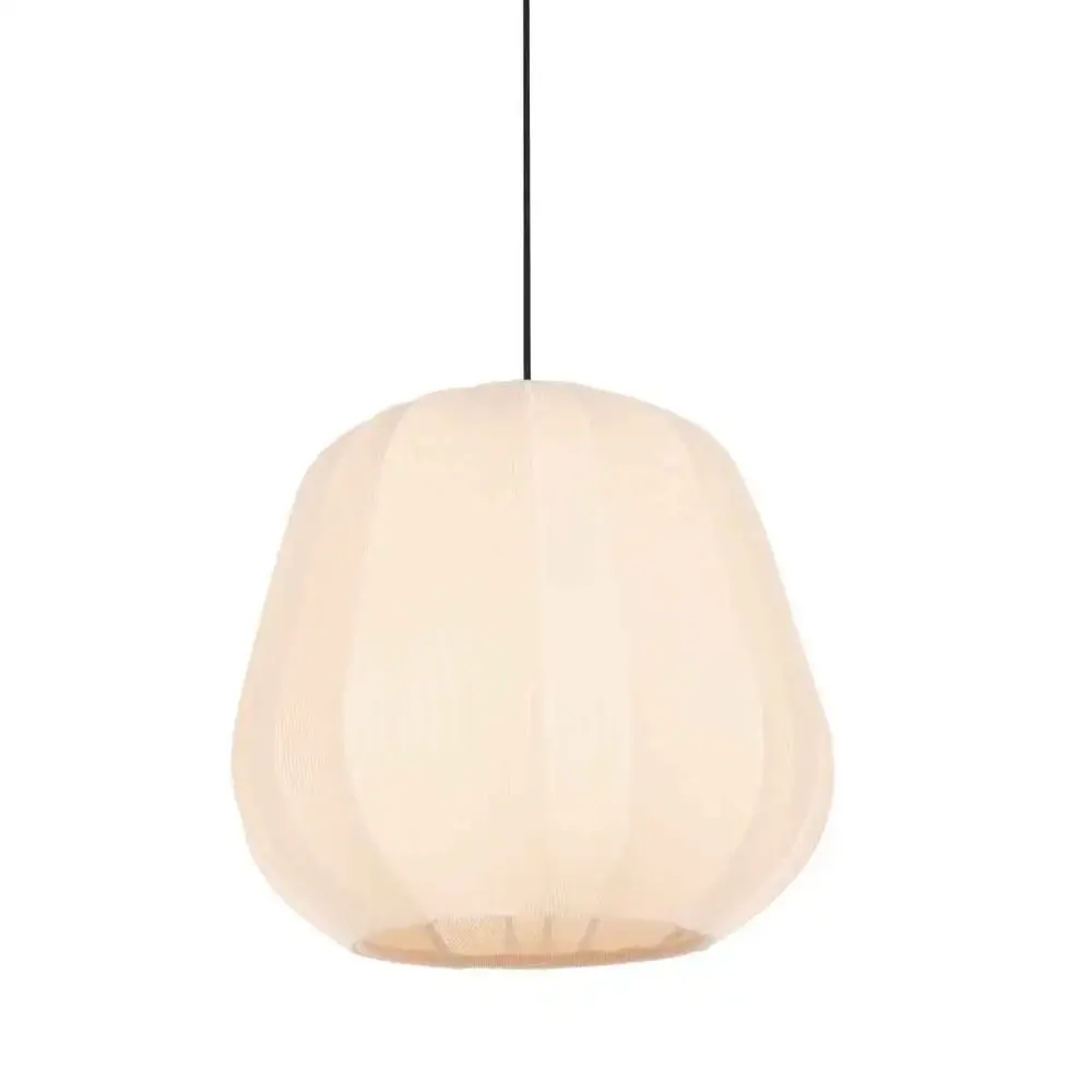 Anne Light & home hanglamp Sable - 1 lichts - 25 x 150 cm - creme