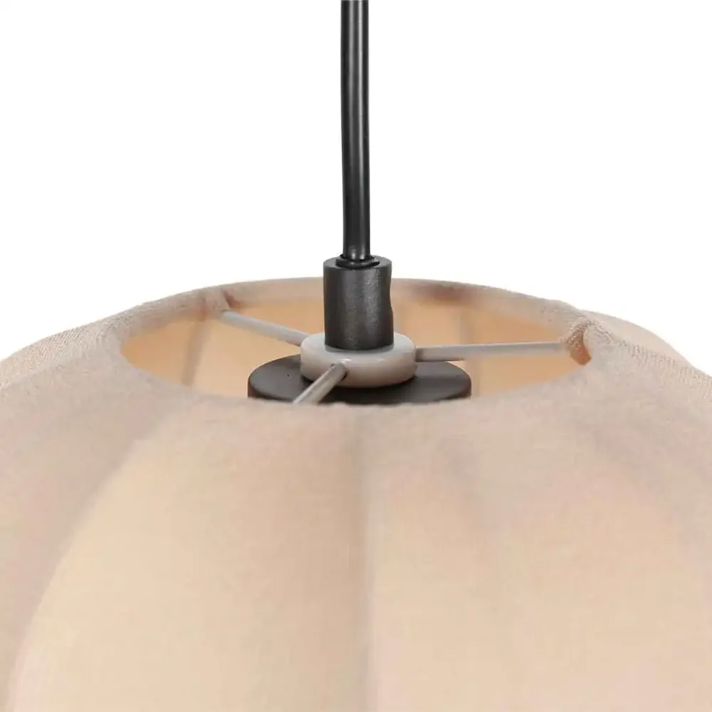 Anne Light & home hanglamp Sable - 1 lichts - 25 x 150 cm - creme