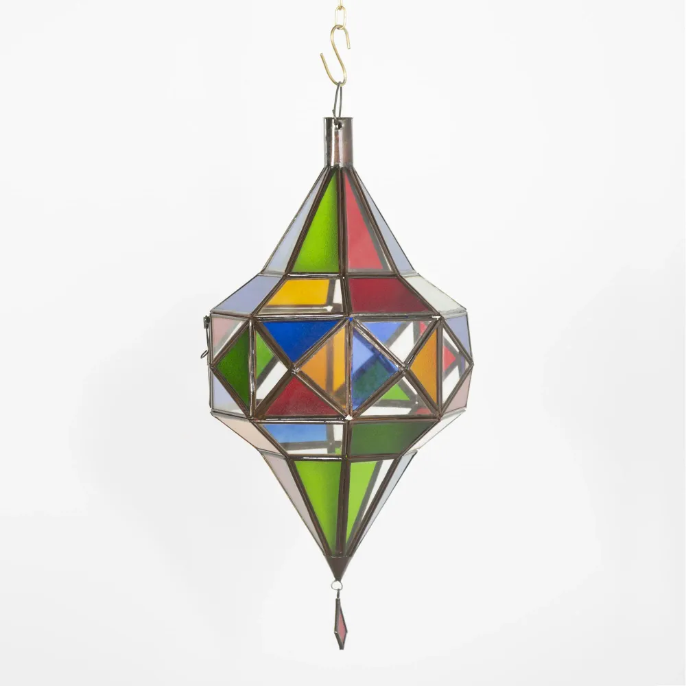 Arabisch gekleurde diamantglaslamp A22 45x22