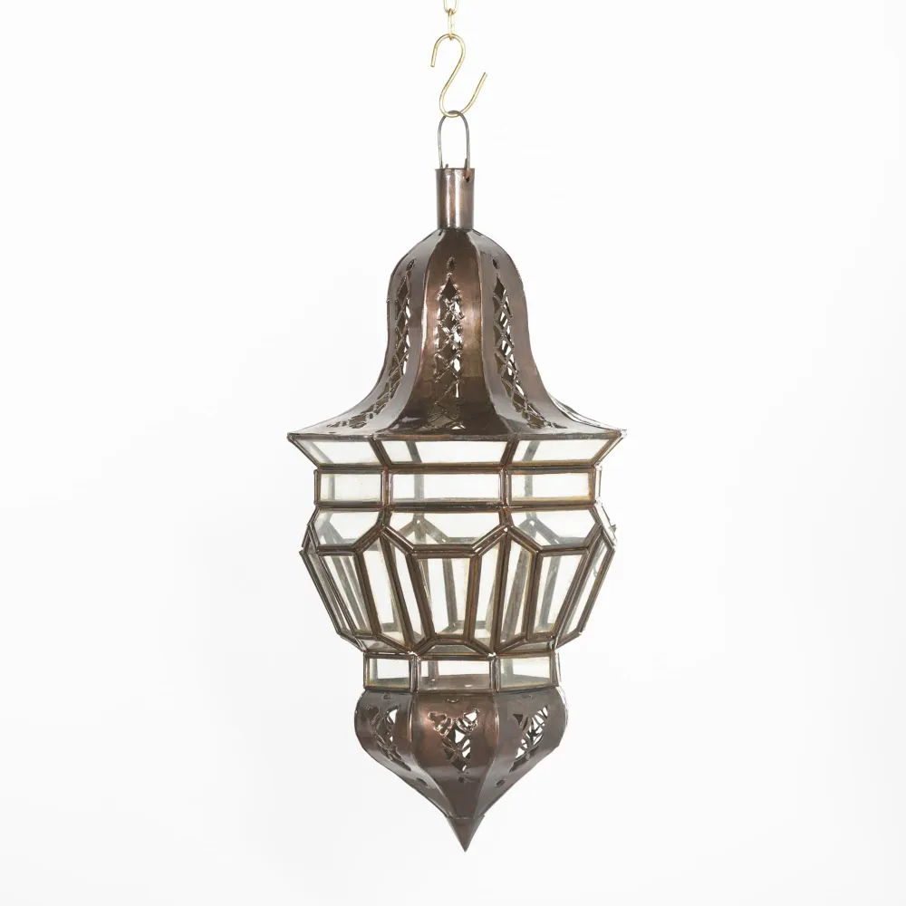 Arabische glas- en smederijlamp F8 42x21