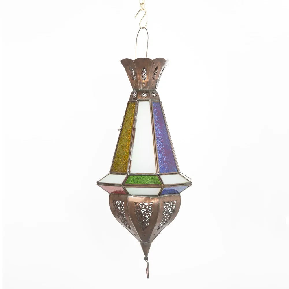 Arabische glazen hanglamp Bellota A10 55x28