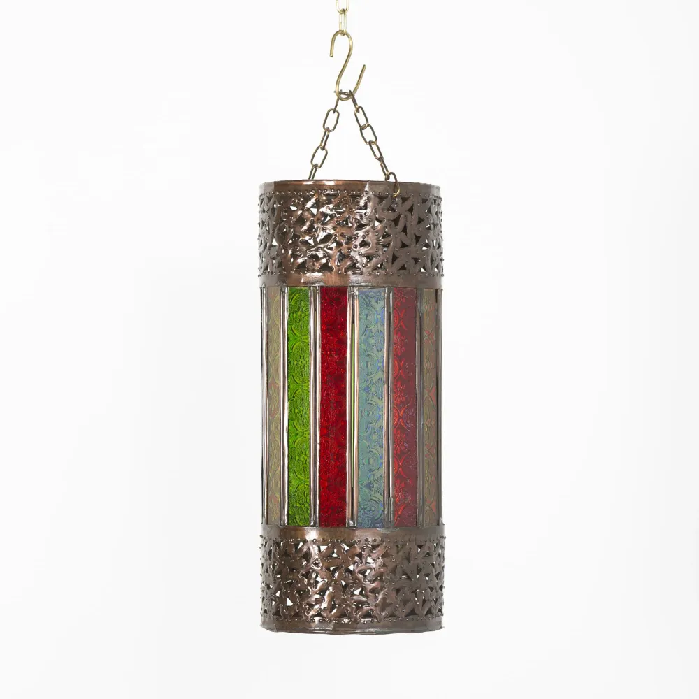 Arabische hanglamp cilinder F10 33x13