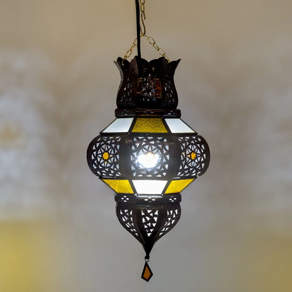 Arabische tweekleurige kristallen lamp A8C 45x25