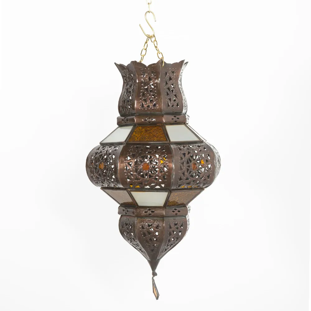 Arabische tweekleurige kristallen lamp A8C 45x25