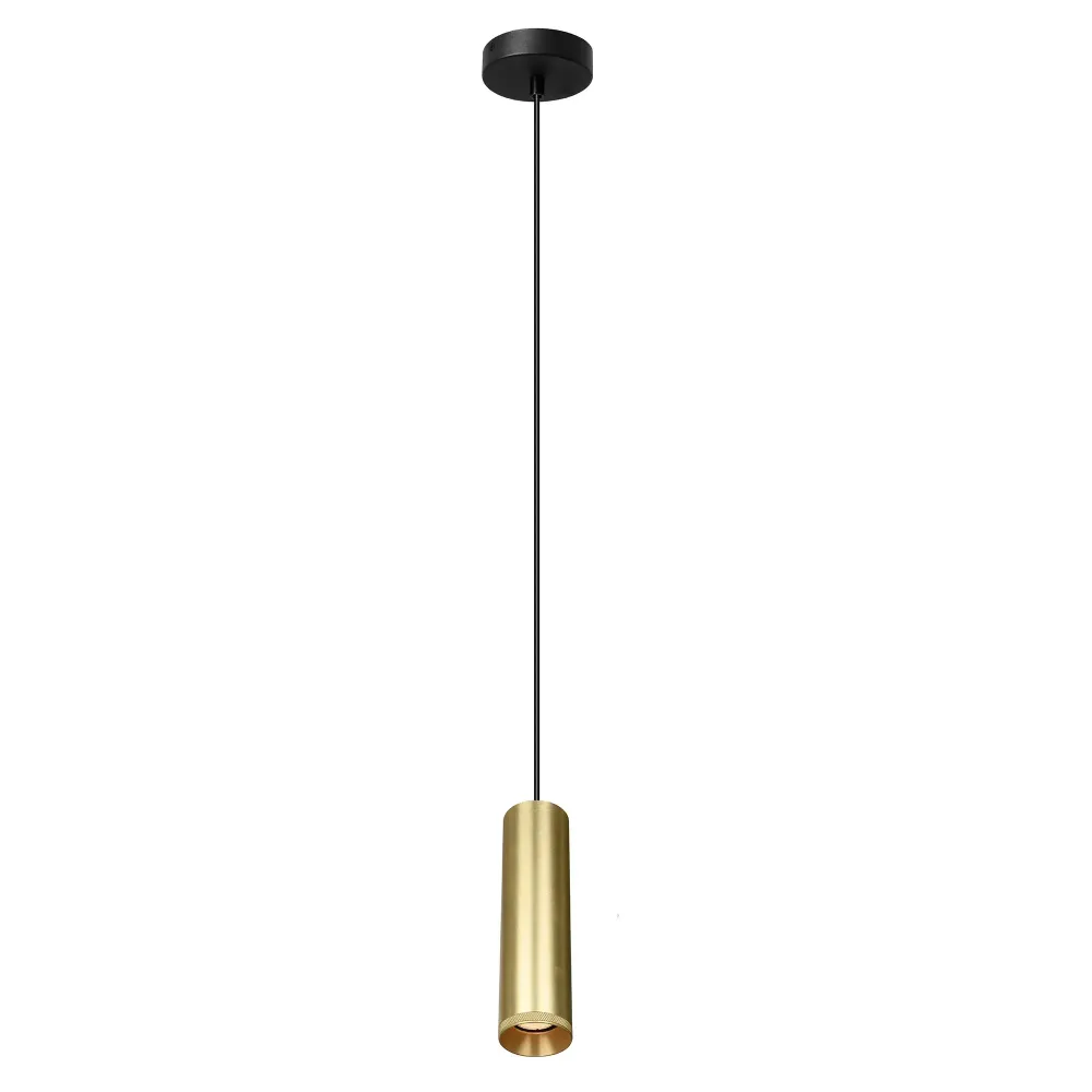 Artdelight hanglamp Milano - 1 lichts - 6.6 x 150 cm - mat goud