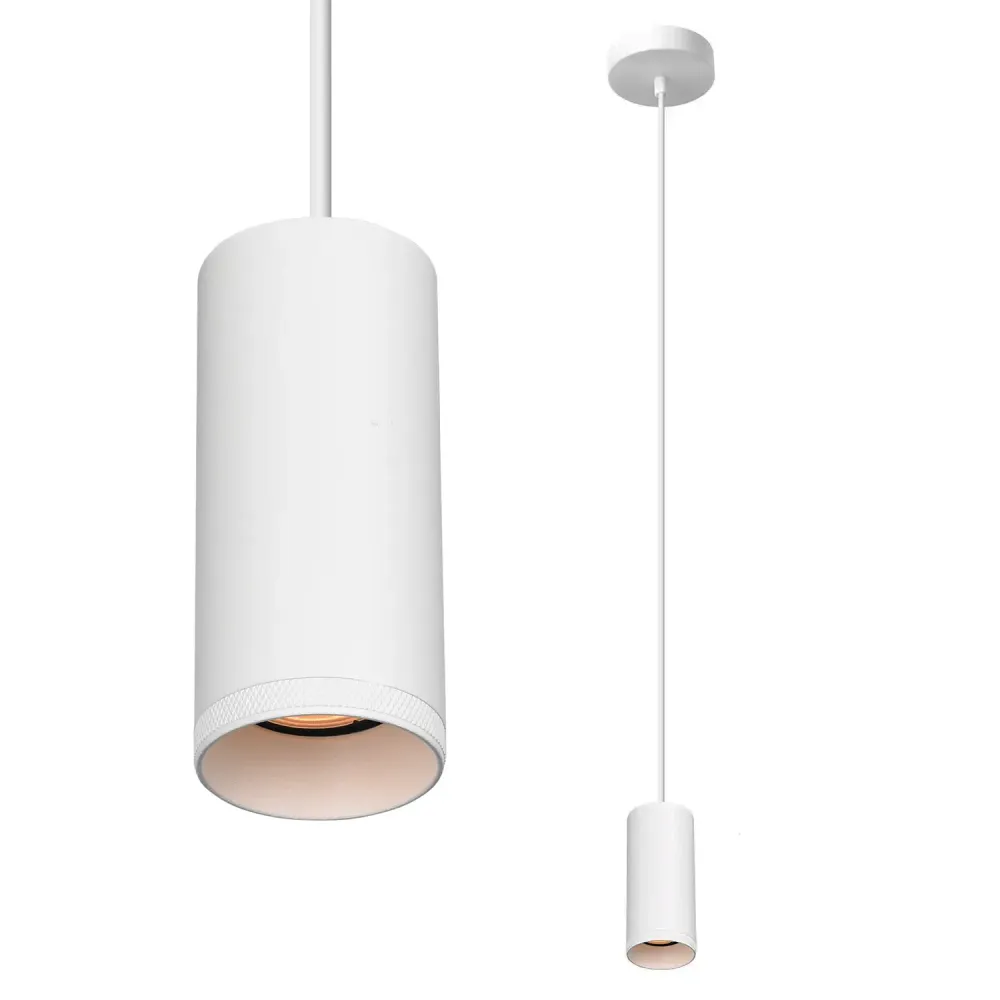 Artdelight hanglamp Milano - 1 lichts - 6.6 x 150 cm - wit