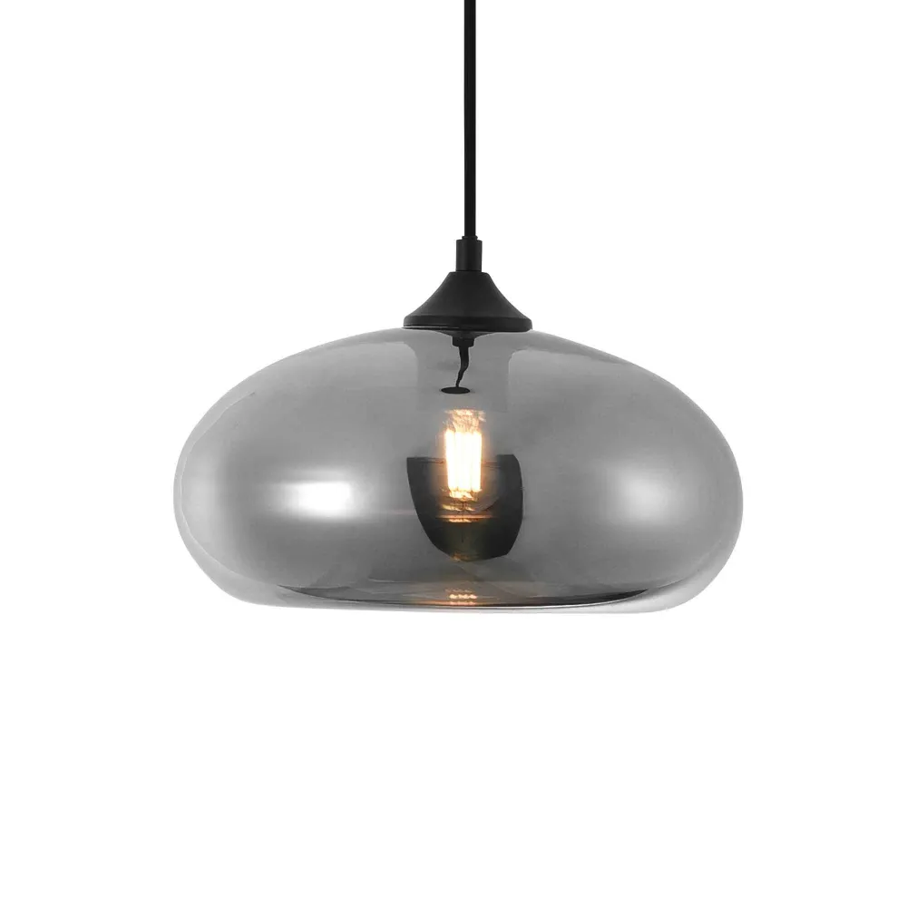 Artdelight hanglamp Paradise - 1 lichts - 28 x 172 cm - zwart