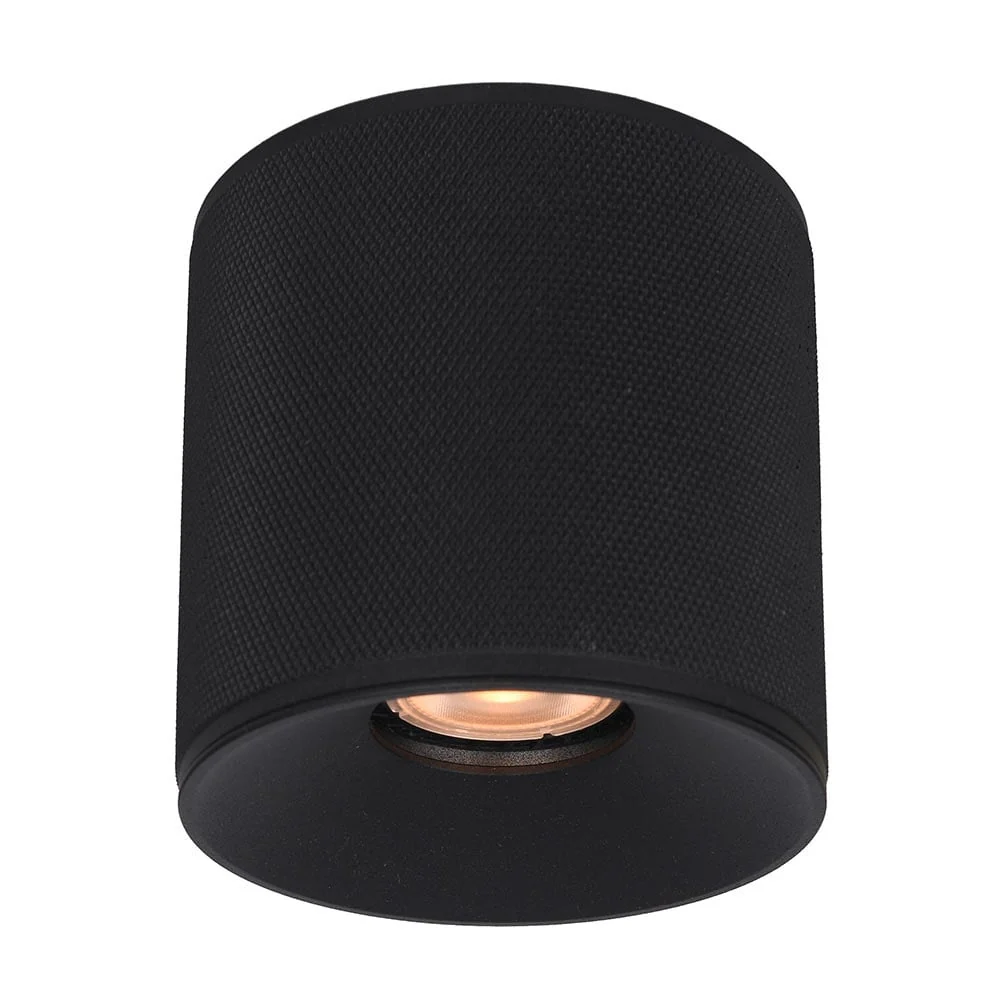 Artdelight plafondlamp Costa - 1 lichts - 10.5 x 10 cm - zwart