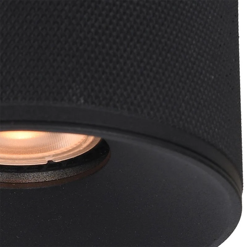 Artdelight plafondlamp Costa - 1 lichts - 10.5 x 10 cm - zwart