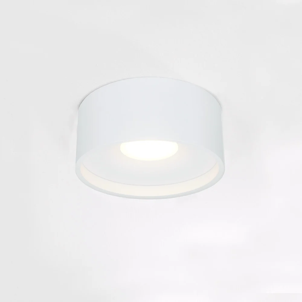 Artdelight plafondlamp Oran - 1 lichts - 12 x 5 cm - wit