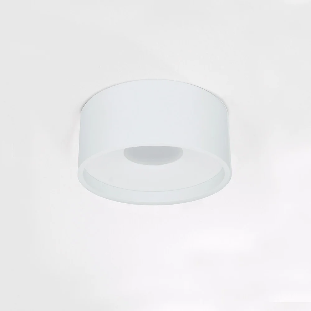 Artdelight plafondlamp Oran - 1 lichts - 12 x 5 cm - wit