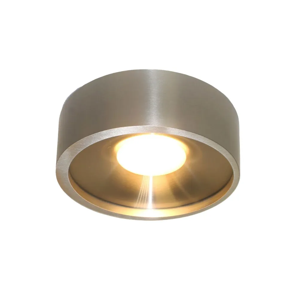 Artdelight plafondlamp Orlando - 1 lichts - 14 x 5 cm - aluminium
