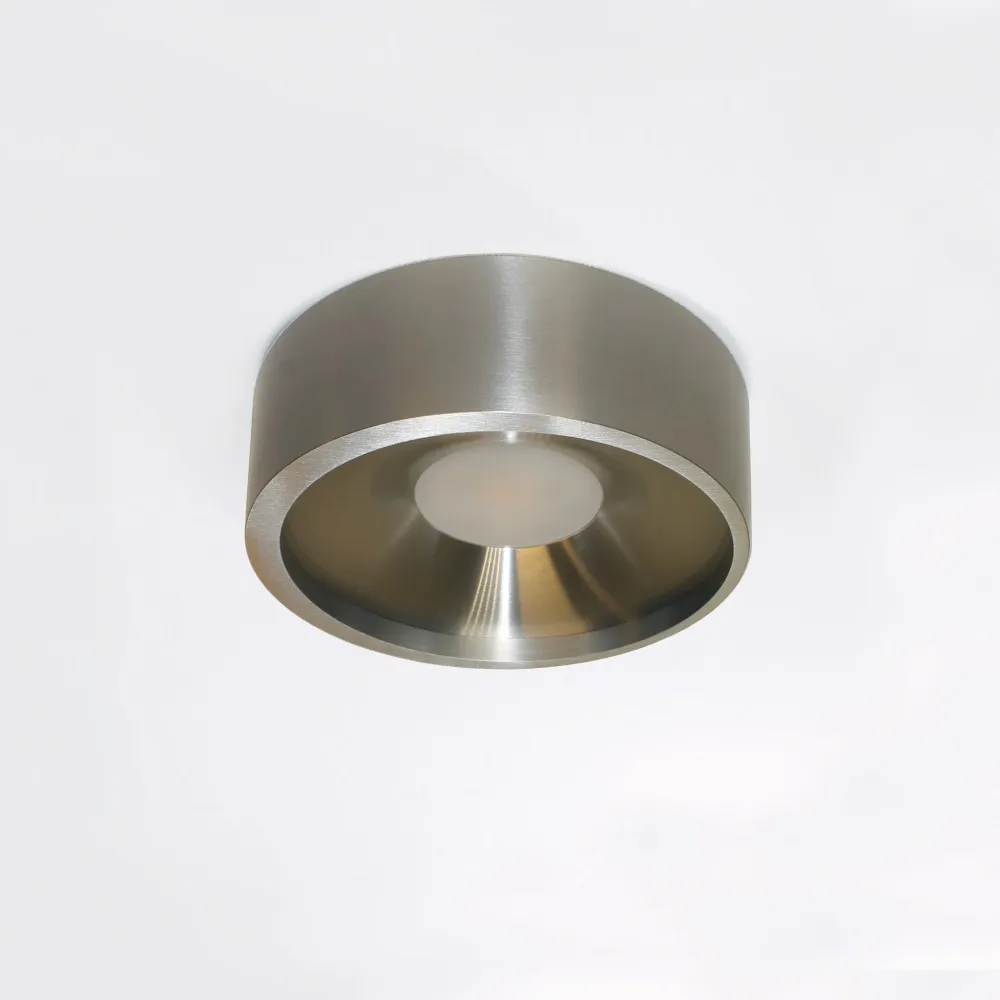 Artdelight plafondlamp Orlando - 1 lichts - 14 x 5 cm - aluminium