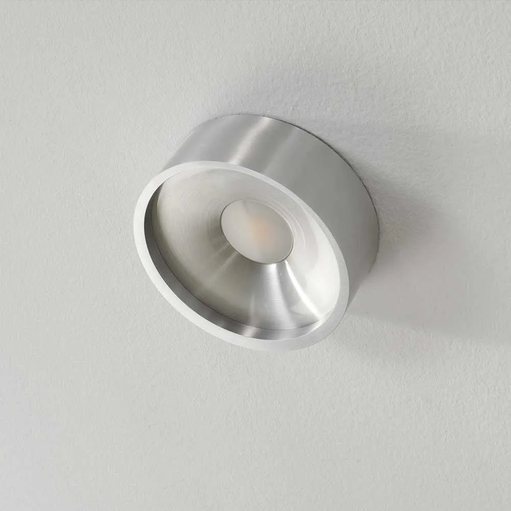 Artdelight plafondlamp Orlando - 1 lichts - 14 x 5 cm - aluminium