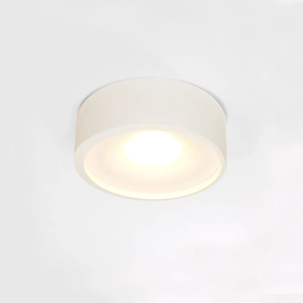 Artdelight plafondlamp Orlando - 1 lichts - 14 x 5 cm - wit
