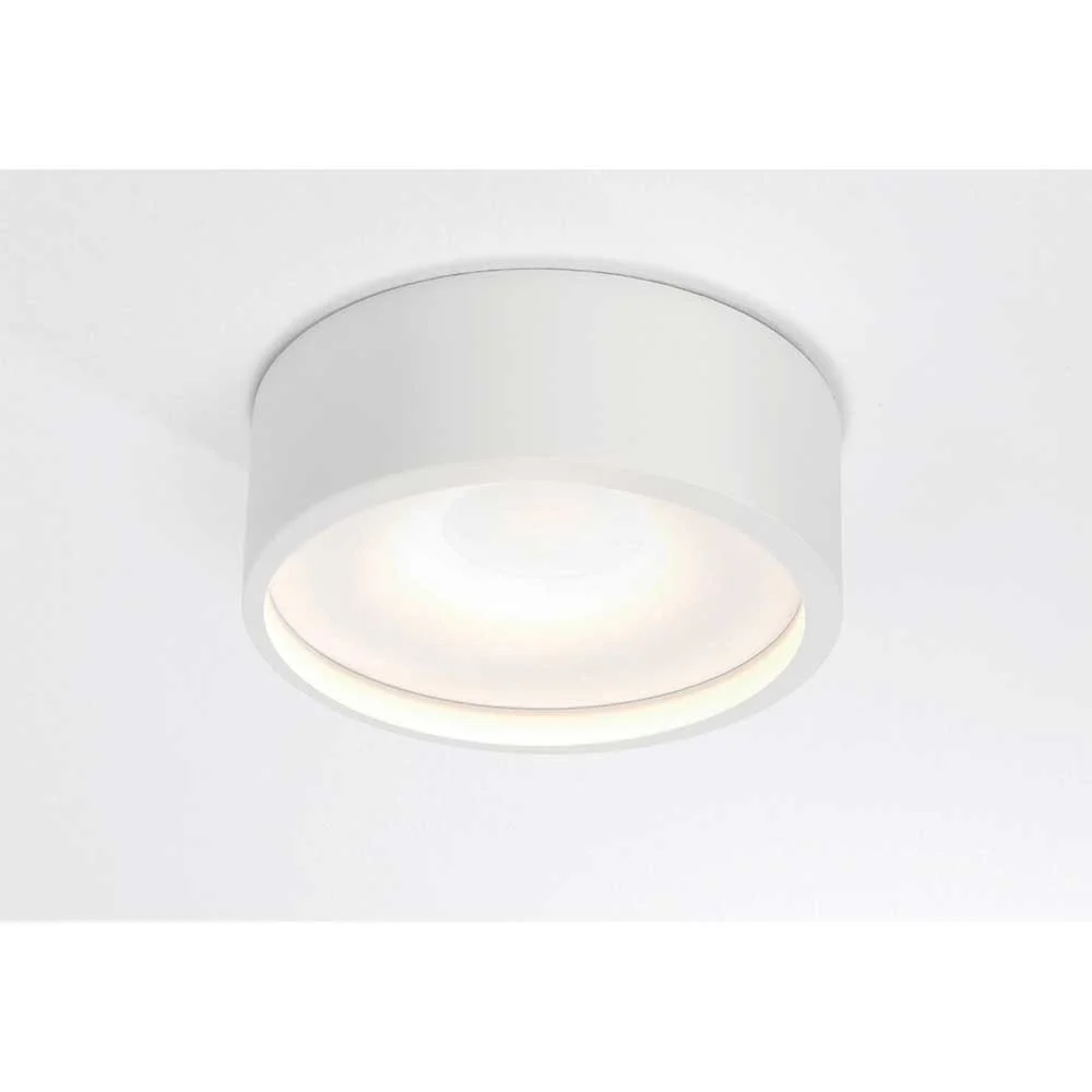 Artdelight plafondlamp Orlando - 1 lichts - 14 x 5 cm - wit