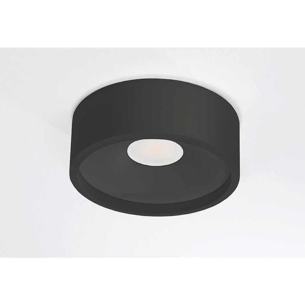 Artdelight plafondlamp Orlando - 1 lichts - 14 x 5 cm - zwart