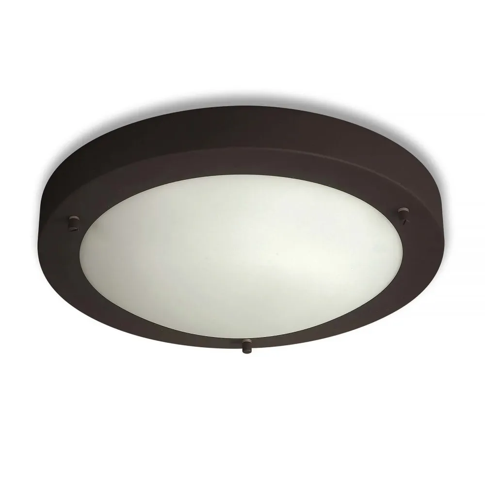 Artdelight plafondlamp Yuca - 1 lichts - 30 x 9 cm - zwart