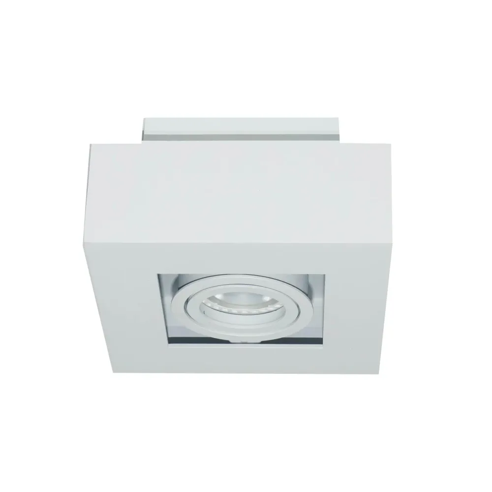 Artdelight spot Bosco - 1 lichts - 14 x 8.6 cm - wit