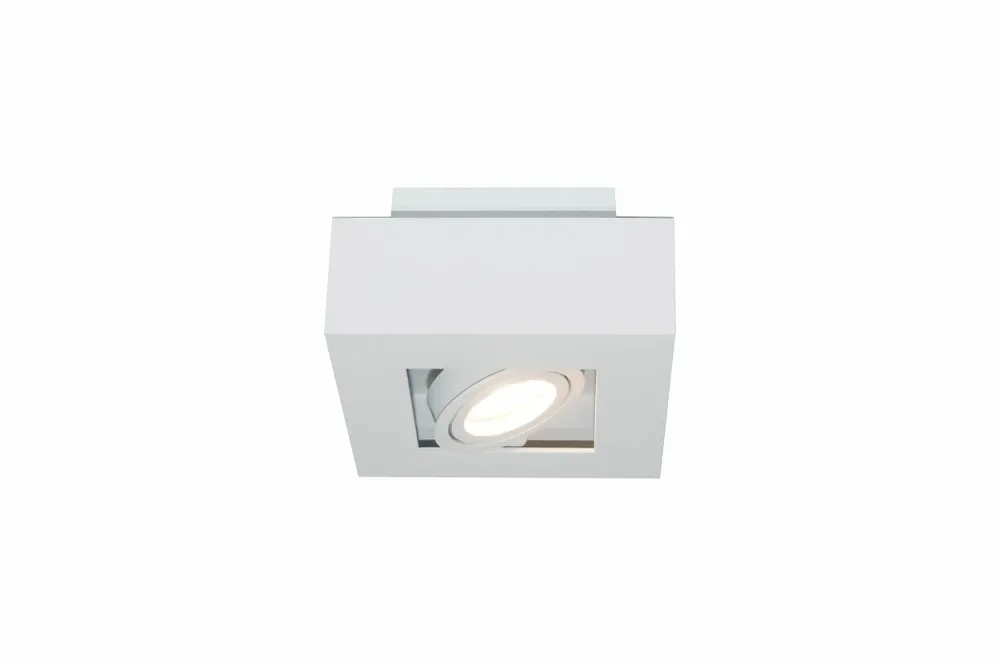 Artdelight spot Bosco - 1 lichts - 14 x 8.6 cm - wit