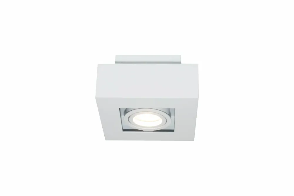 Artdelight spot Bosco - 1 lichts - 14 x 8.6 cm - wit