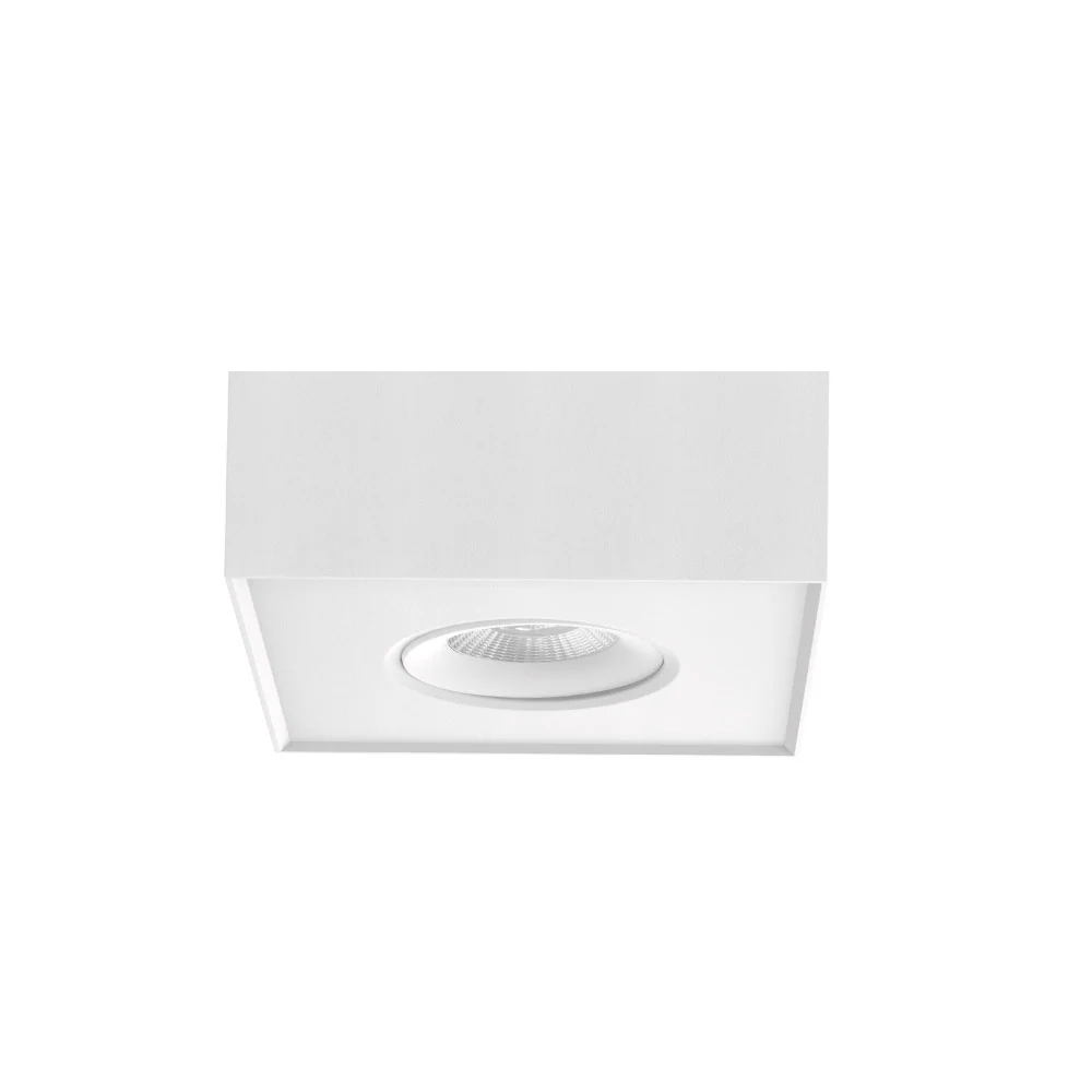 Artdelight spot Brooklyn - 1 lichts - 13.5 x 6 cm - wit