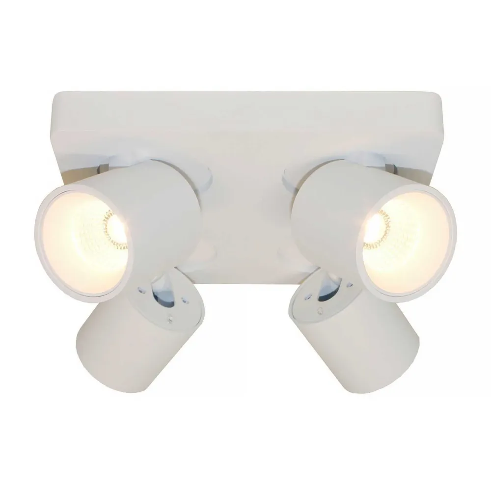 Artdelight spot Laguna - 4 lichts - 22 x 9.5 cm - wit