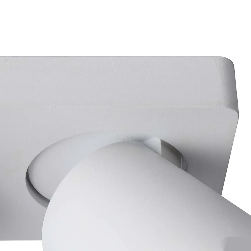 Artdelight spot Megano - 2 lichts - 20 x 11.5 cm - wit