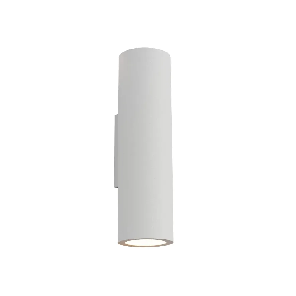 Artdelight wandlamp Brest - 2 lichts - 7 x 25 cm - wit
