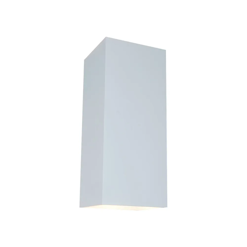 Artdelight wandlamp Dante - 2 lichts - 9 x 24 cm - wit