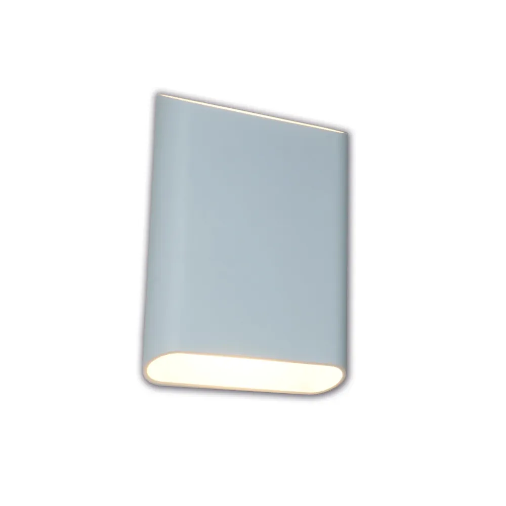 Artdelight wandlamp Diaz - 2 lichts - 4 x 20 cm - wit